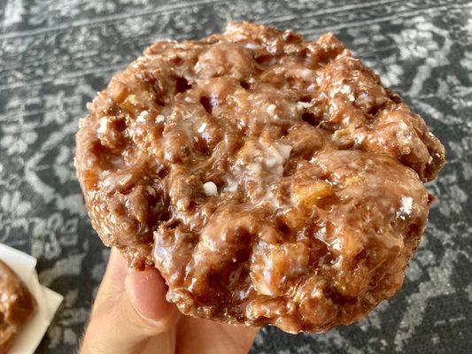 Apple fritter (HUGE!)