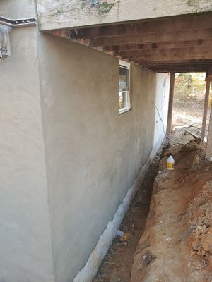 Exterior waterproofing