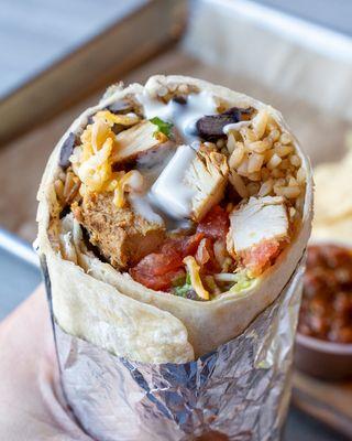 Burrito with White Meat Chicken