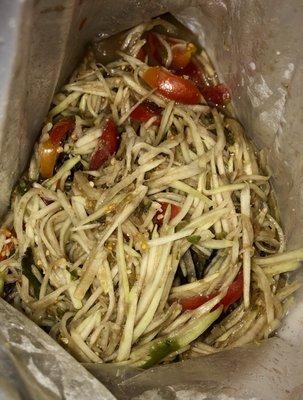 Papaya salad