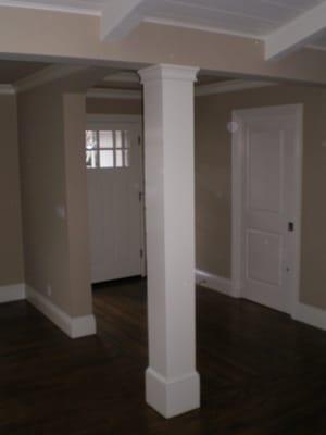 Interior paint with Trim