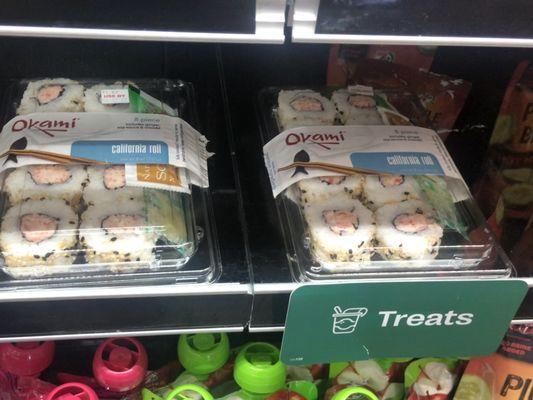 7-Eleven sushi.