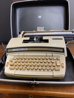 Vintage typewriter