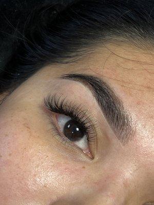 Mixed lashes