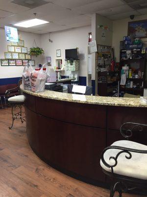 Front desk