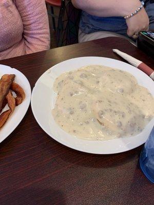 Biscuits and Sausage Gravy