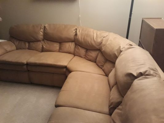 Sectional Couch Cleaning and Protecting