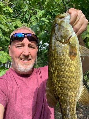 Great small mouth river