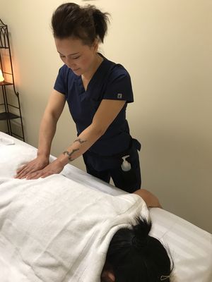 Professional massage for relaxation or therapy available.