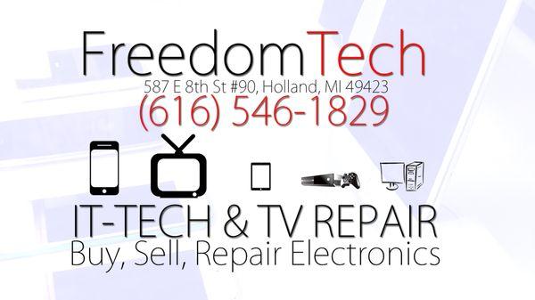 Freedomtech store repair major electronics.