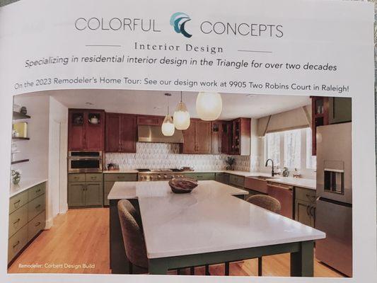 Colorful Concepts Interior Design