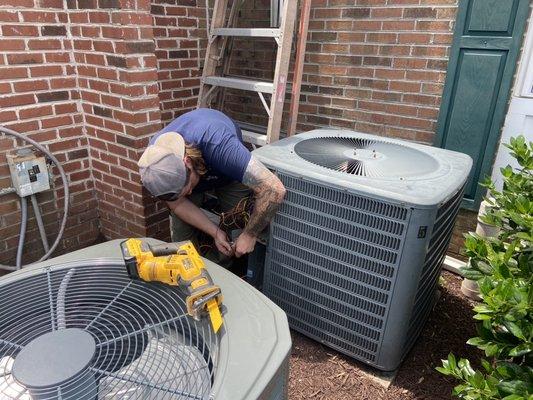 Another HVAC swap out at a valued Myrtle Beach Customer.