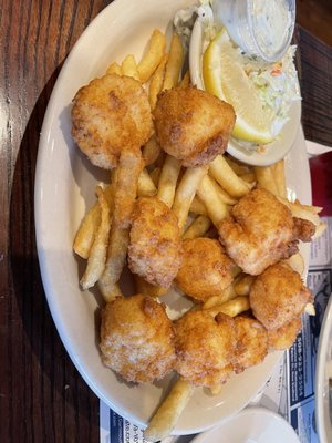 Fried scallops!