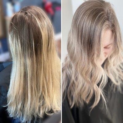 Bright dimensional blonde