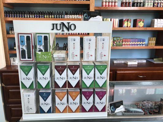 JUNO pod system come in seven delicious flavors