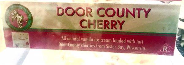 Love that they use local cherries now that cherry season is here!