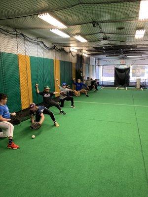 Camps and clinics run through out the year.
 Follow The Cage on Facebook for updates and program alerts