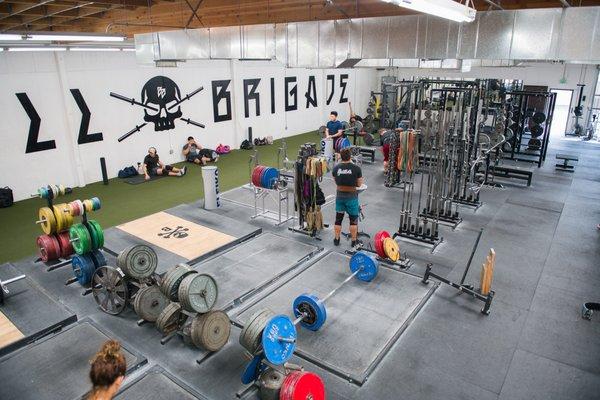 Barbell Brigade Gym Floor