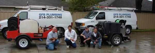 24/7 Emergency Service Available: Call 214-331-1748 www.gfbplumbing.com