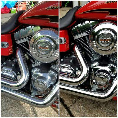 Motorcycle Detailing and polishing