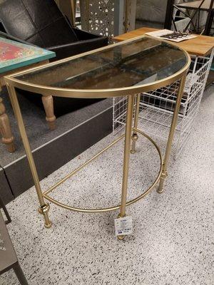 Used side table at Goodwill is $39.99 but a new one at Ross is only $49.99 with guarantee