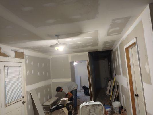 Drywall  hanging and finishing