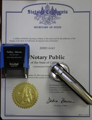 Notary Stamp, Notary Seal, Notary License, Ready to go!!