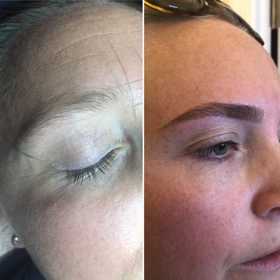 Brow wax & tint