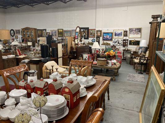 Large view of items around our store.