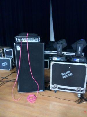 My bass rig for tonight