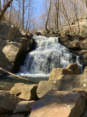 Large waterfall