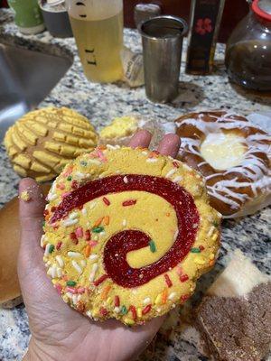 Humongous cookies and look lovely as hostess gifts