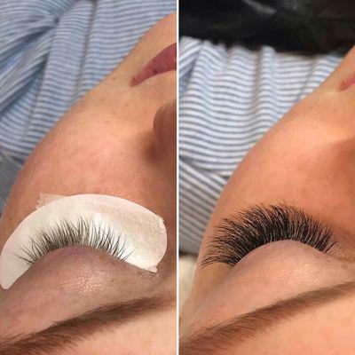 Volume lashes