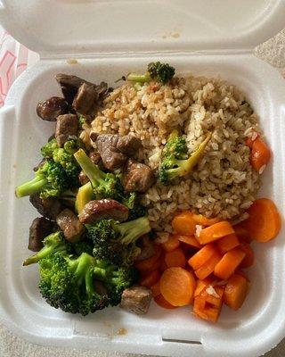 Teriyaki Steak Platter