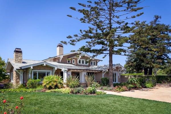 Santa Barbara Craftsman Style Home