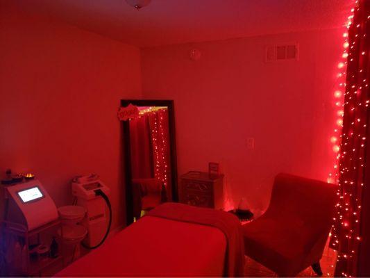 The therapy room