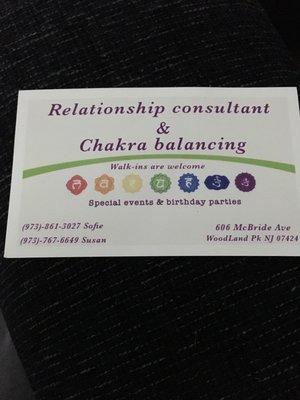 Here is my business I am located in Woodland Park the one in only psychic spiritual healer love and relationships and chakra balancing