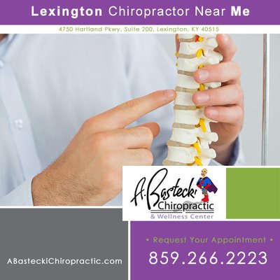 Chiropractor near me Lexington, KY. Call A. Bastecki Chiropractic & Wellness Center at: 859-266-2223. www.abasteckichiropract...