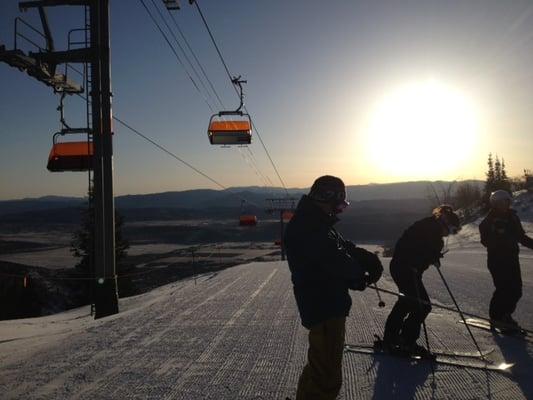 First Tracks at Canyons Resort