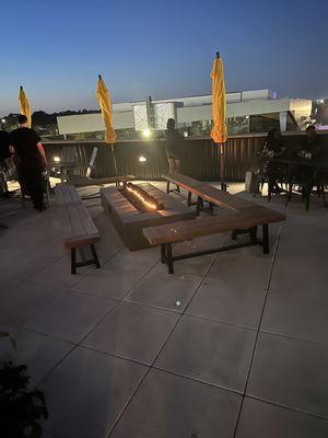 Rooftop terrace