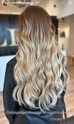 Color and extensions, beautiful