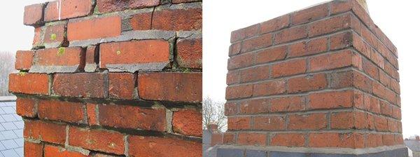 Before & After Chimney