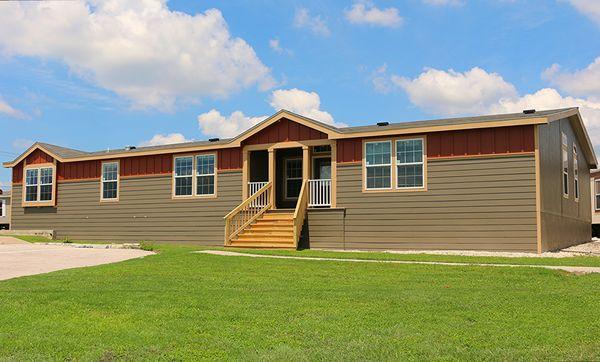 The Hacienda has a great front porch and a gorgeous, large interior. Room for the whole family!