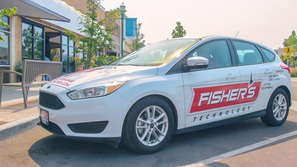 Fisher's Technology Twin Falls - Service Vehicle Downtown