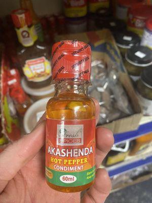 Hot chili oil from Tanzania