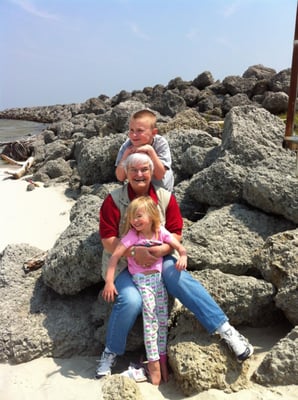 Trip to the outer banks with the grandkids.  They love the coast.