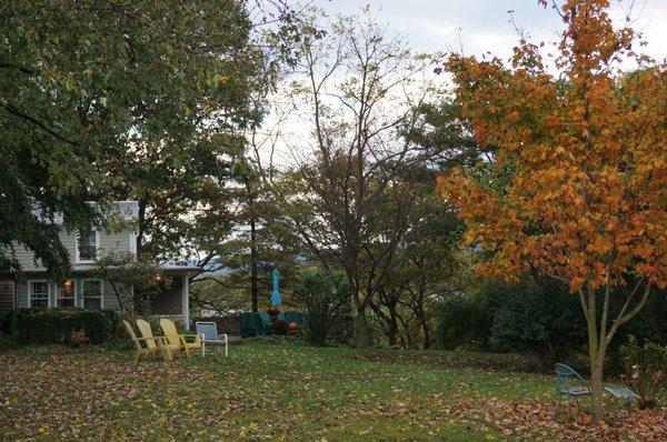 The cottage in autumn