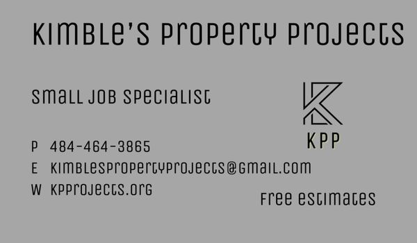 Kimble’s Property Projects