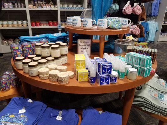 Gift shop has RI and New England gift items for sale