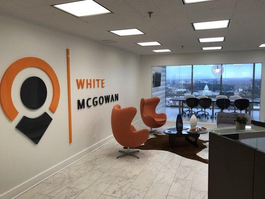 Our modern office in downtown Little Rock's Regions Building.